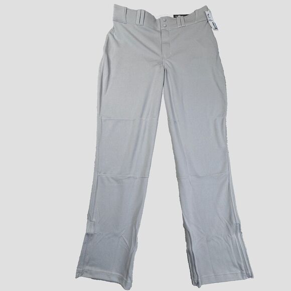 Champro NWT Men's Grey Baseball‎ Pants Size Adult Large (36x33) BRAND NEW - Picture 1 of 12